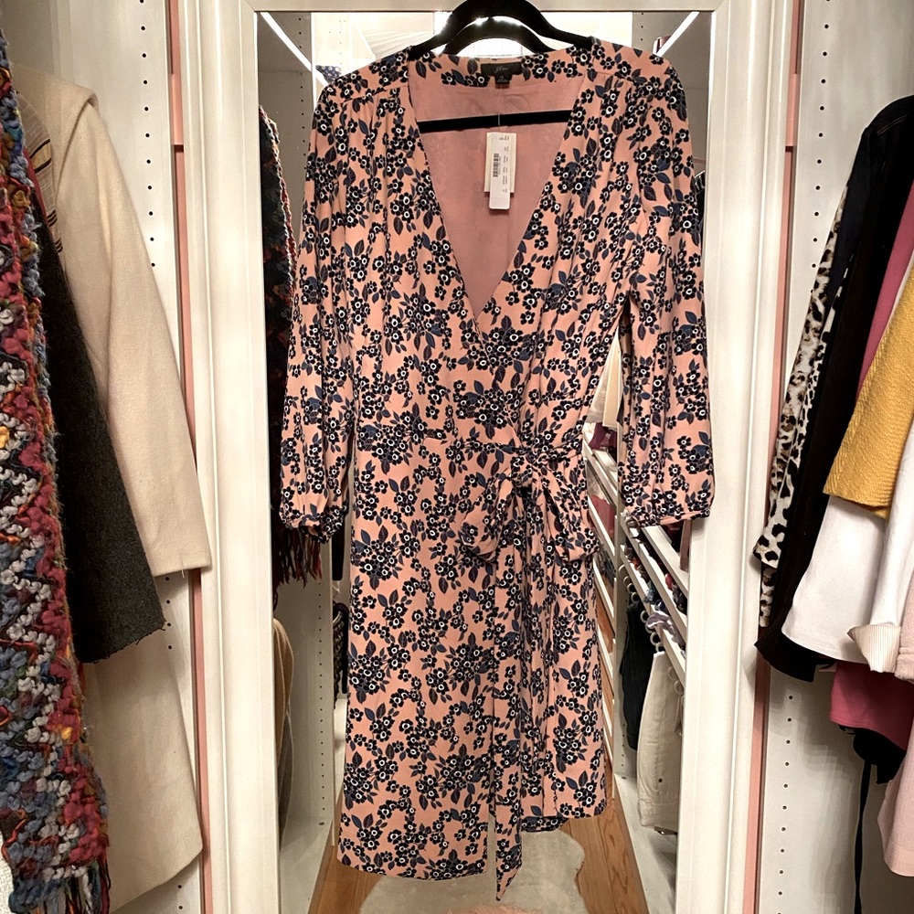 Floral Wrap Dress from J. Crew